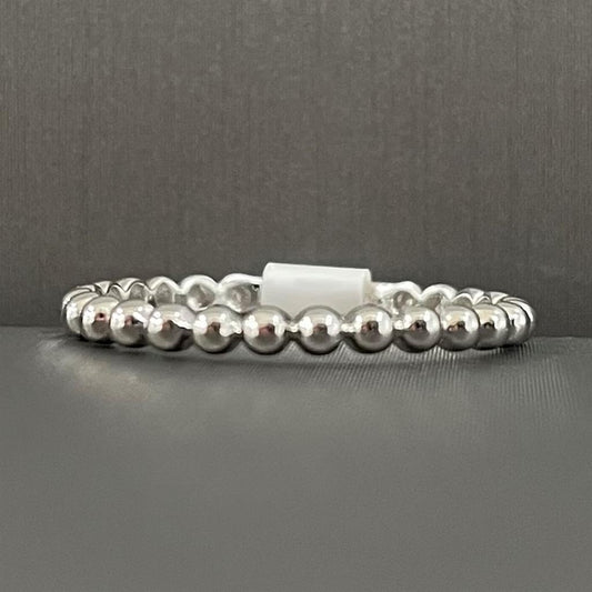 White Gold Stackable Ring