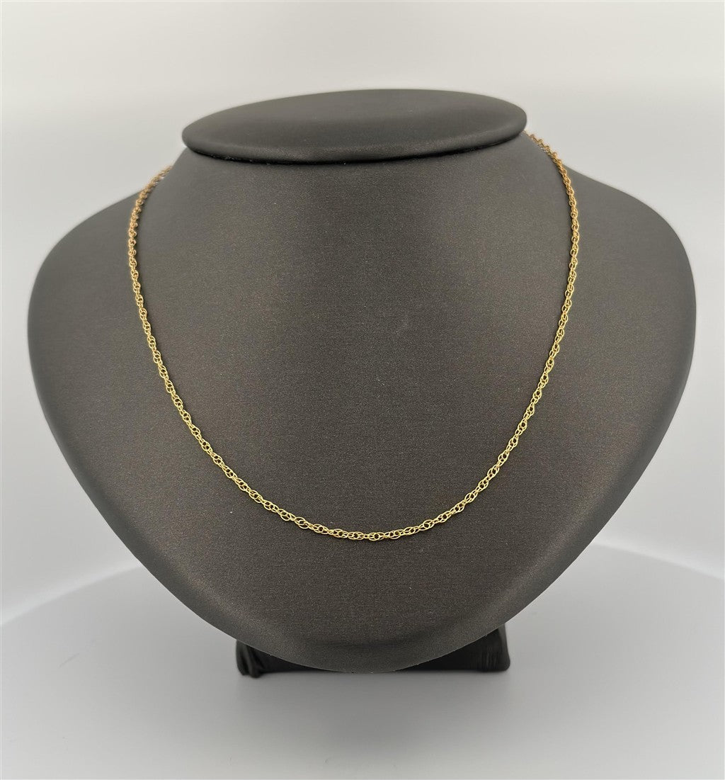 Gold Filled 18" Flat Cable Chain