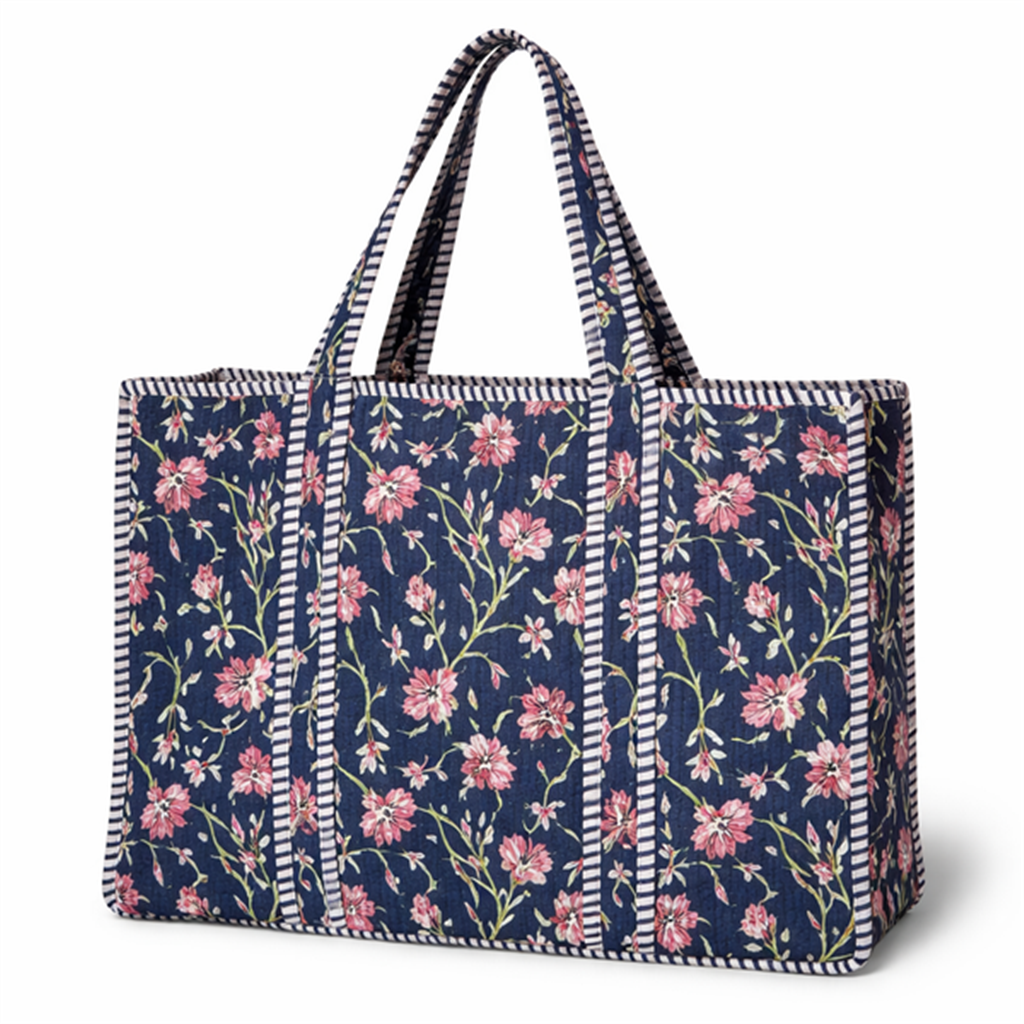 Mini Quilted Tote Bag