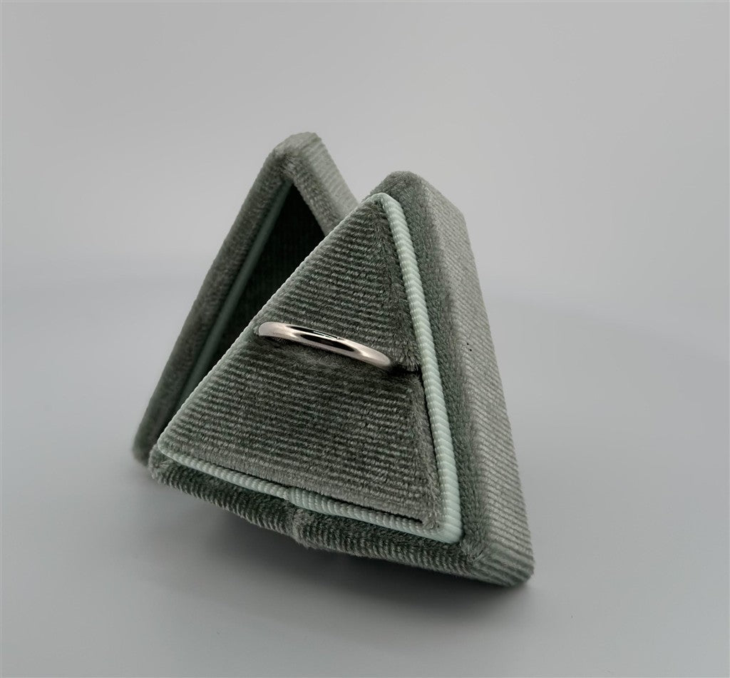 White Gold Wedding Band