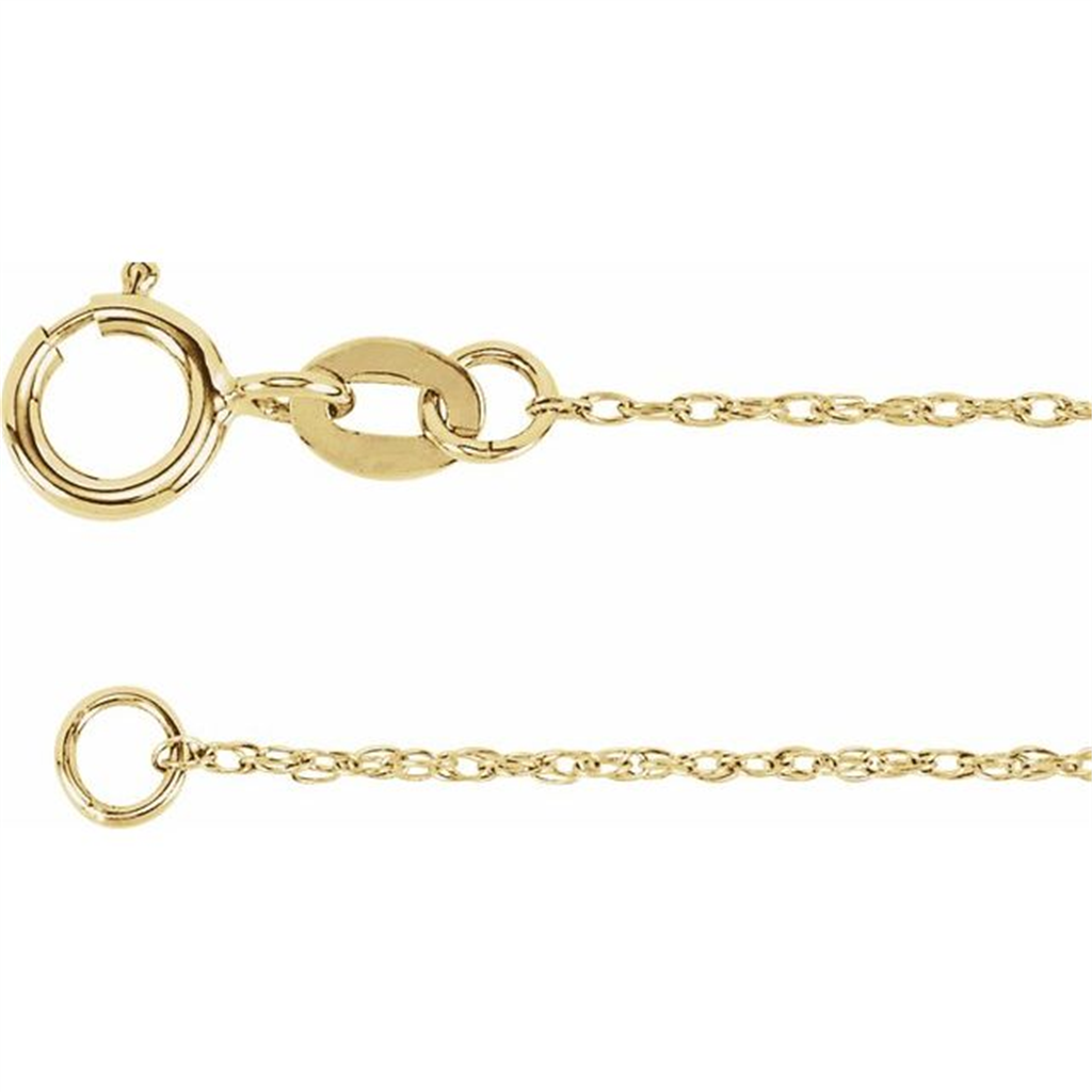 Gold Filled 18" Rope Chain