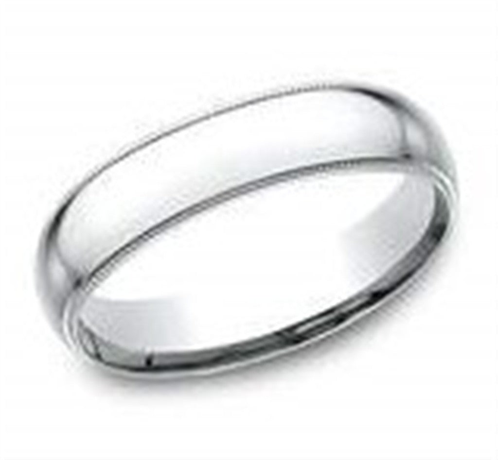 White Gold Wedding Band