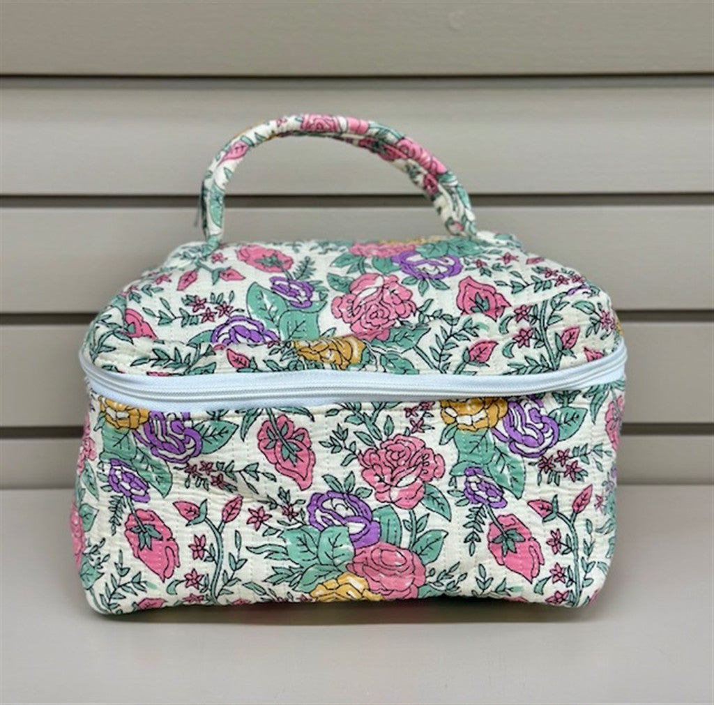 Quilted Vanity Bag