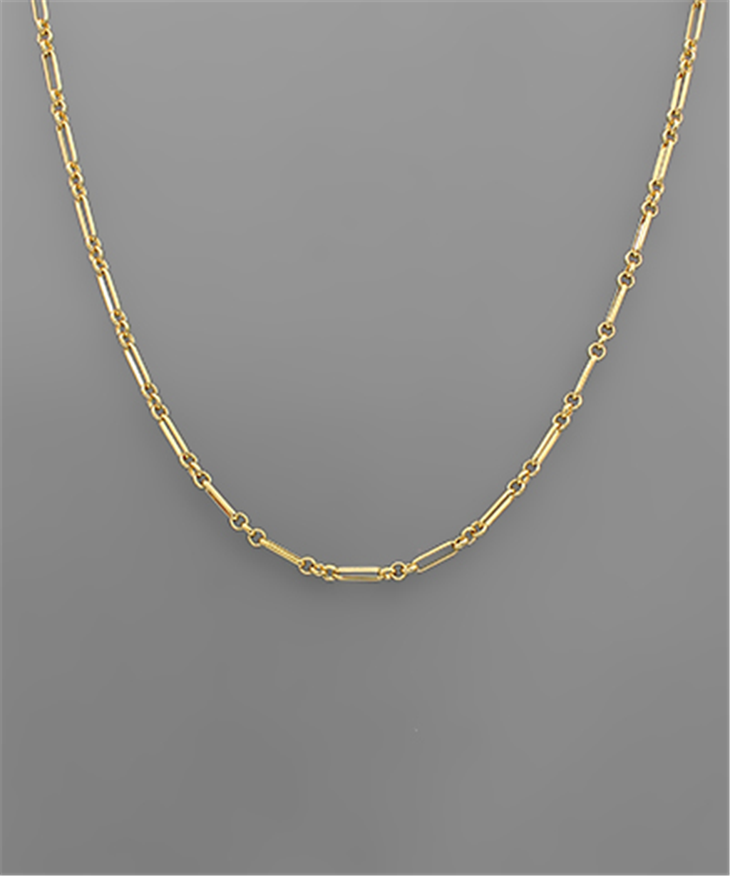 Trendy Chain Link Necklace