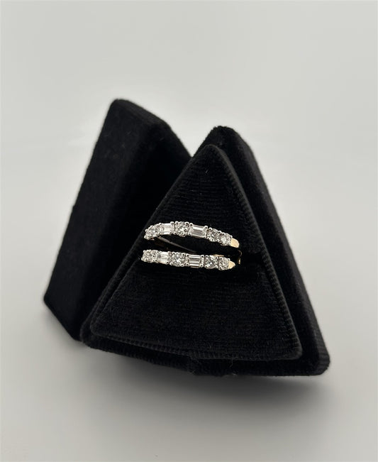 Yellow Gold Lab Grown Ring Guard