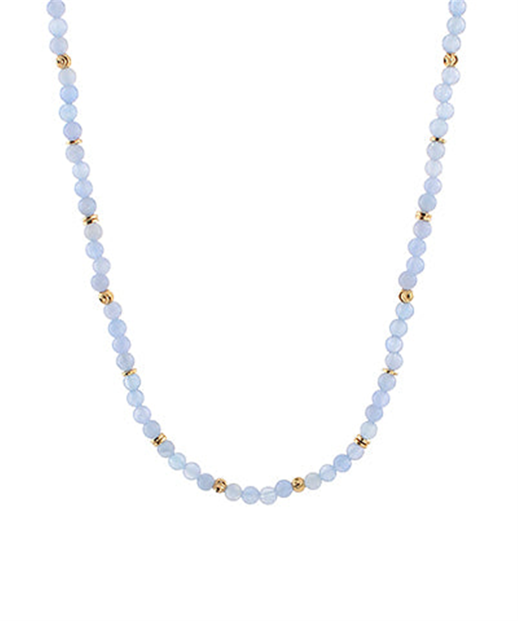 Blue Beaded Necklace