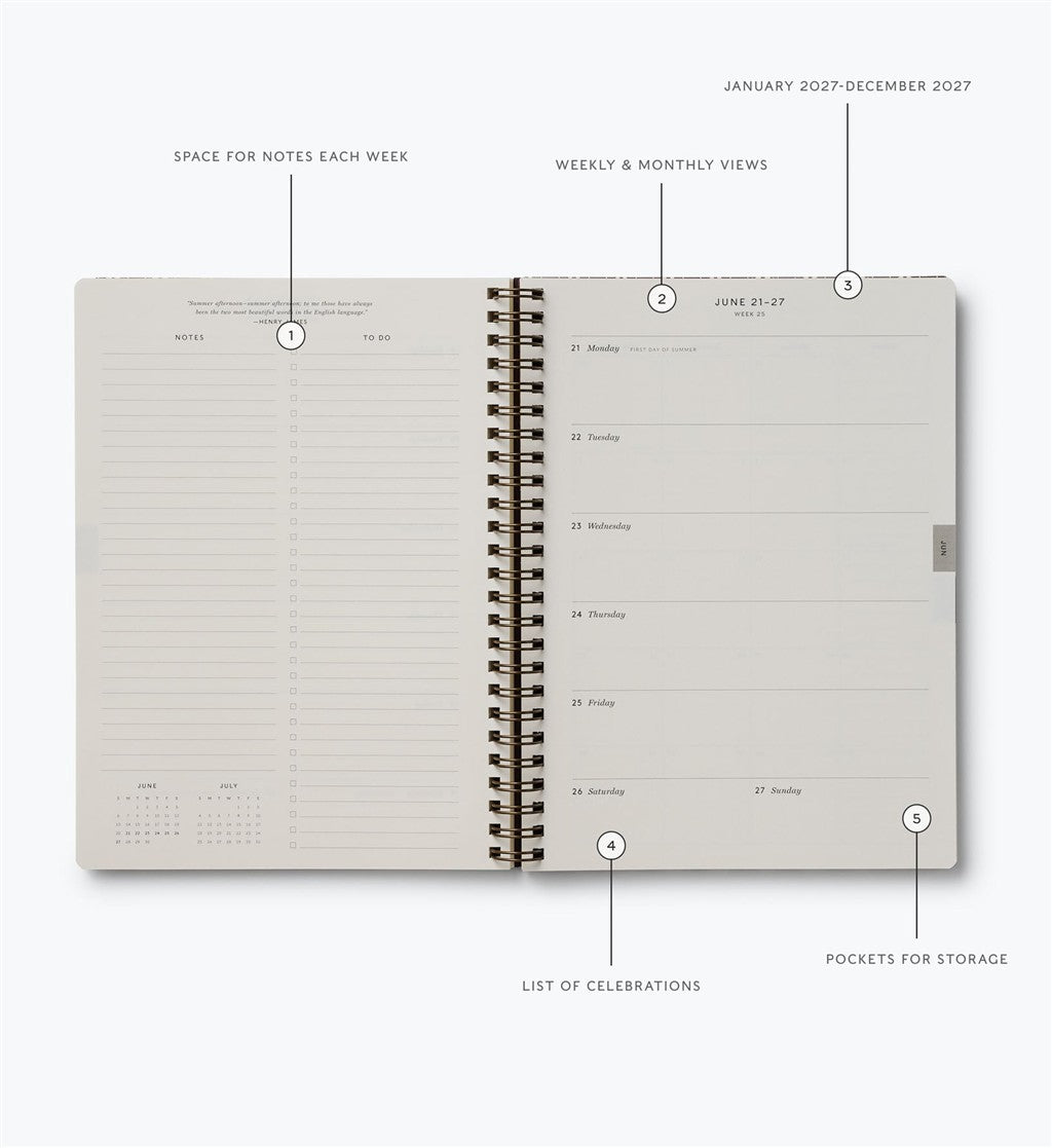 2027 Spiral Planner