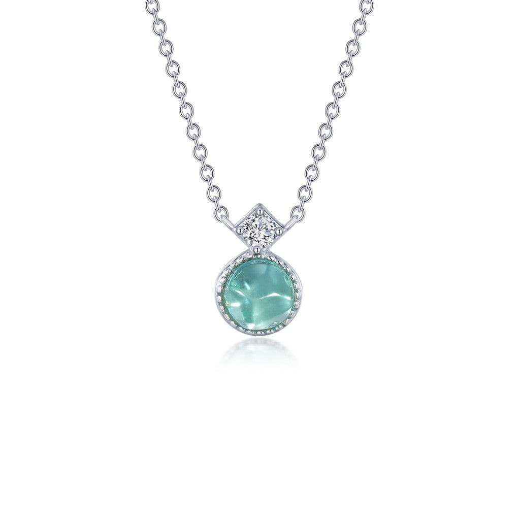 Lafonn Green Sapphire Necklace