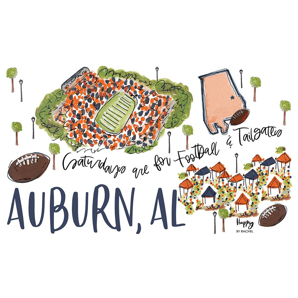 Saturdays In Auburn Swig Tumbler