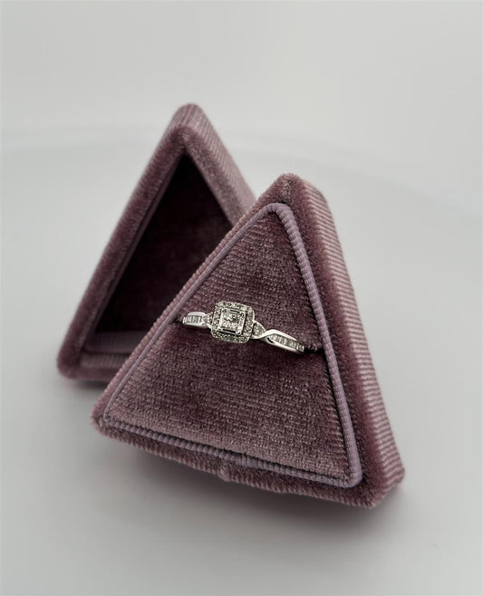 White Gold Diamond Ring