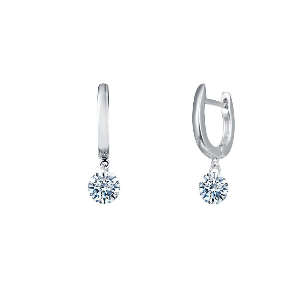 Lafonn Frameless Drop Solitaire Earrings