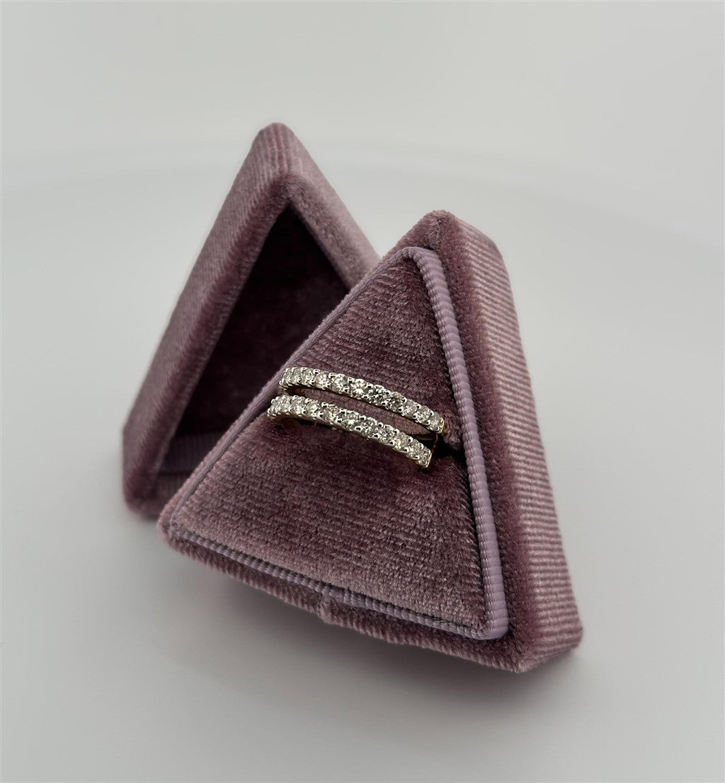 Yellow Gold Diamond Ring Guard