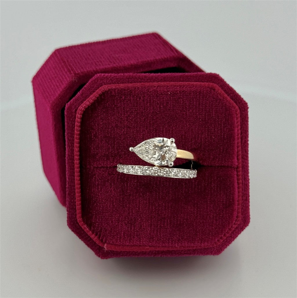 Yellow Gold Lab Grown Diamond Ring