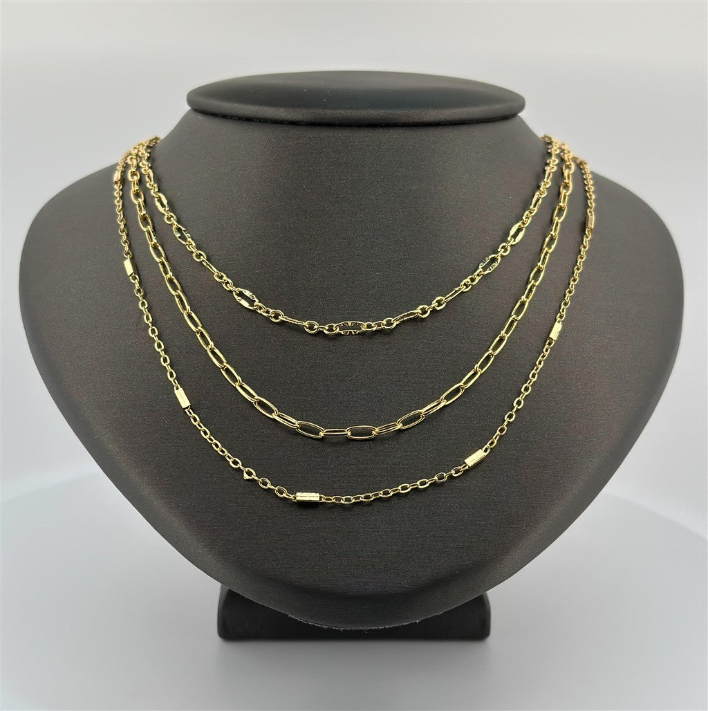 Gold Filled Layered Necklace