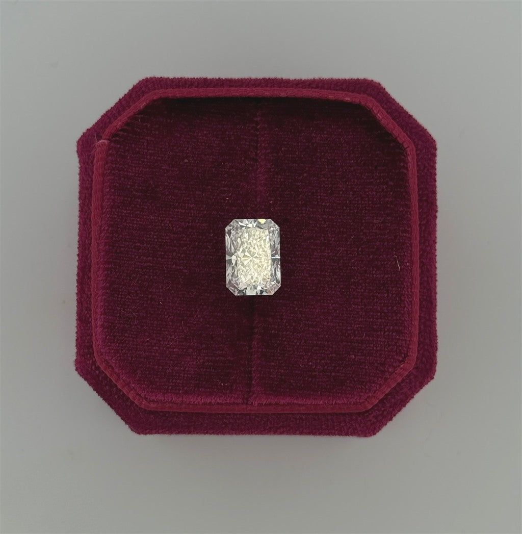 3.07 Carat Lab Grown Radiant Diamond