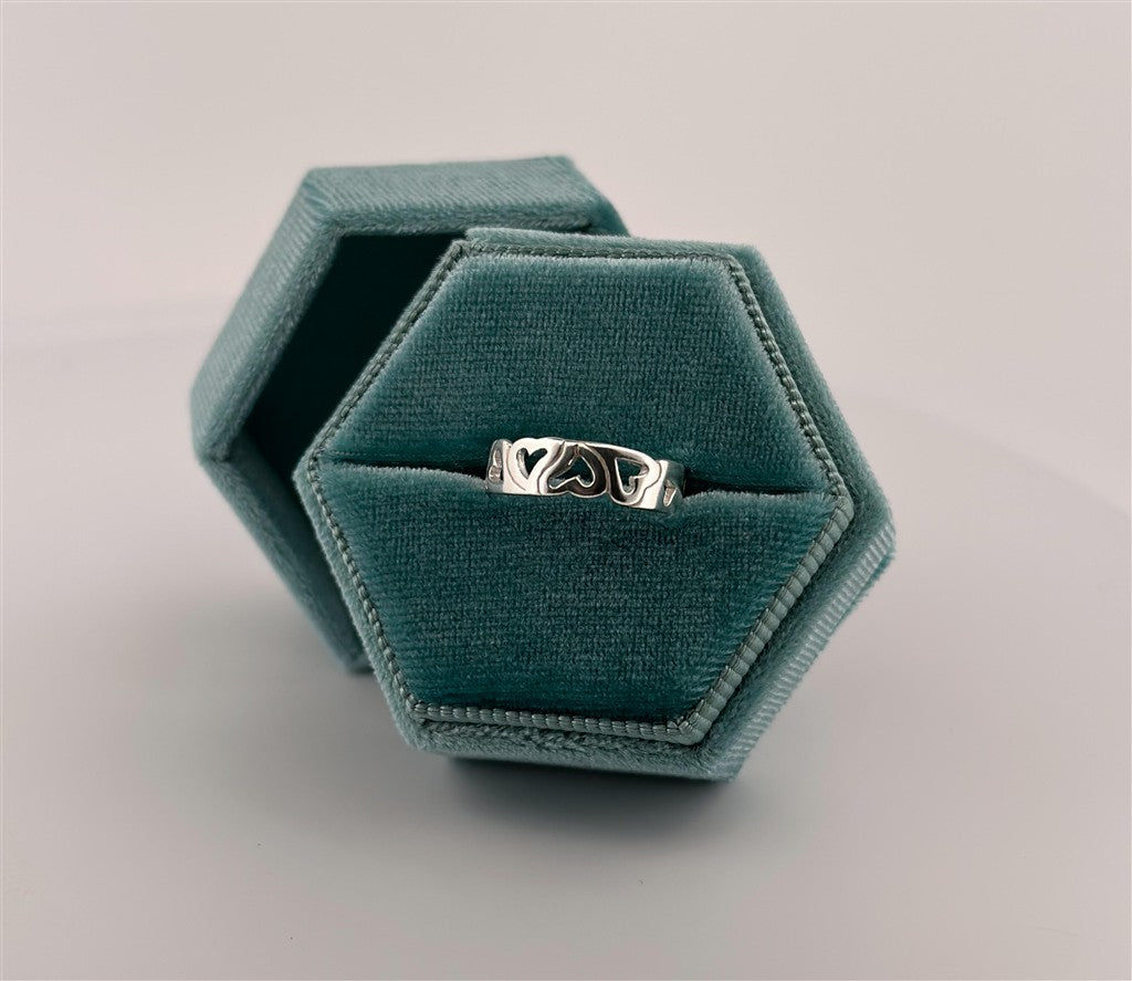 Sterling Silver Adjustable Ring