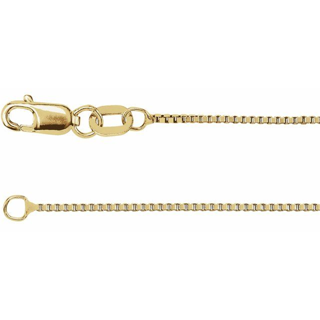 Gold Filled 18" Box Chain
