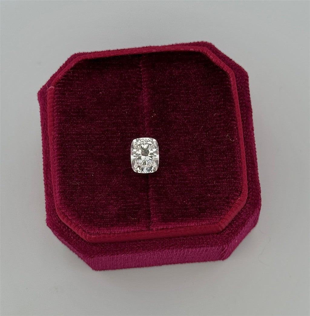 1.57 Carat Lab Grown Cushion Diamond