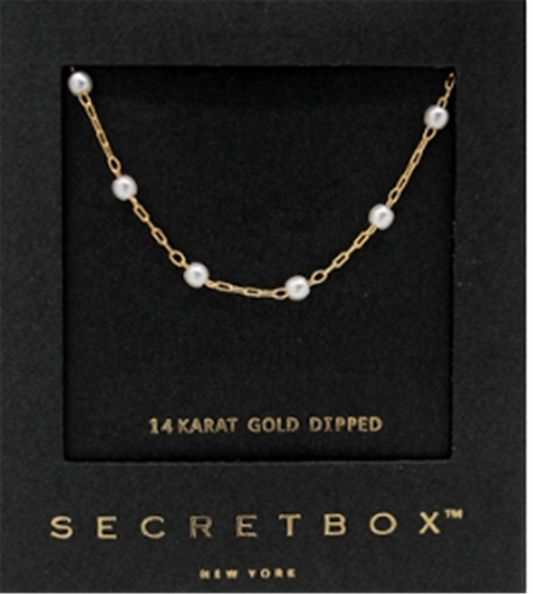 Station Pearl Necklace