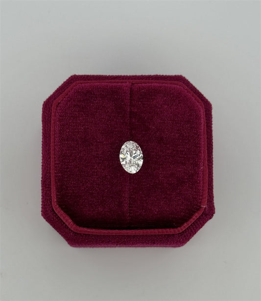 1.58 Carat Oval Lab Grown Diamond