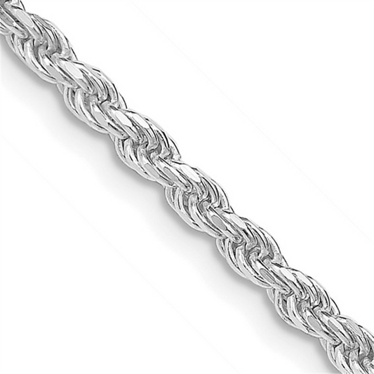 Sterling Silver Rope Chain