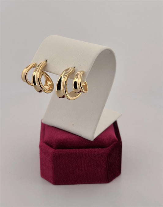 Trendy Hoop Earrings