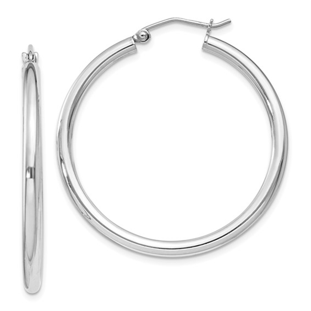 Sterling Silver Hoop Earrings