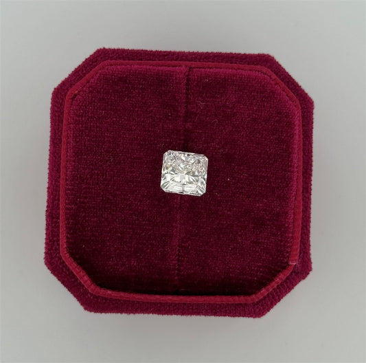 3.08 Carat Lab Grown Radiant Diamond