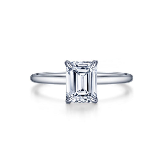 Lafonn Emerald-Cut Solitaire Ring