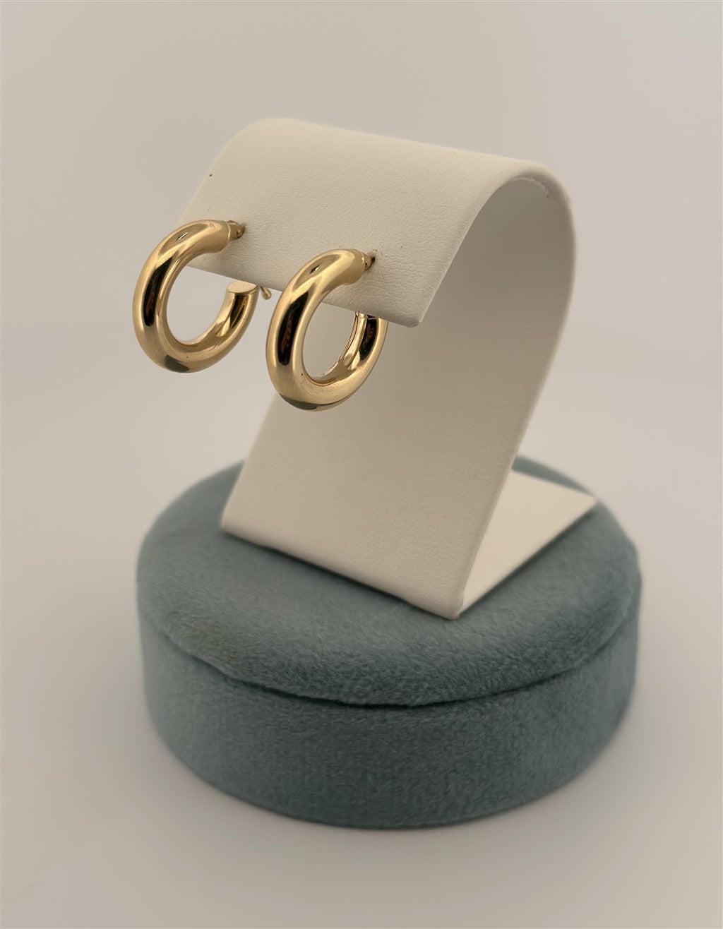 Yellow Gold Hoop Earrings