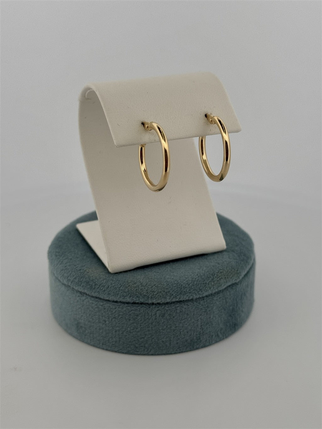 Yellow Gold Hoop Earrings