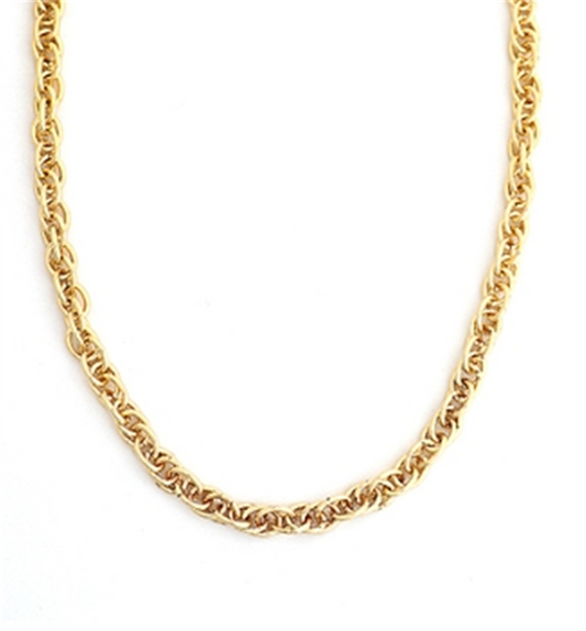 Twist Link Chain Necklace