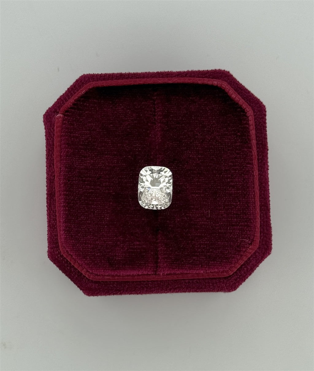 2.57 Carat Lab Grown Cushion Diamond
