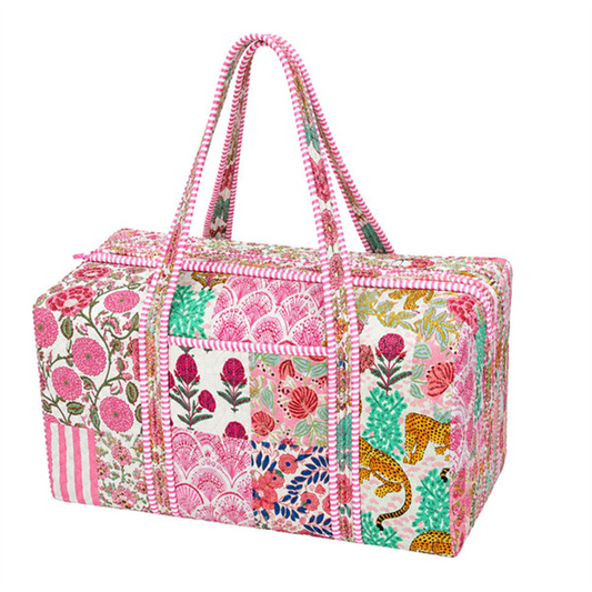 Quilted Duffel Bag