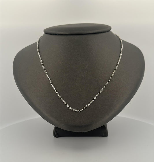 Sterling Silver 20" Rolo Chain