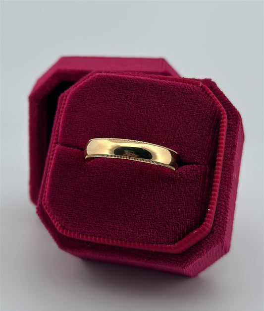 Yellow Gold Wedding Band
