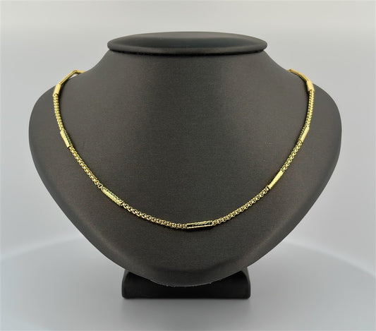 Gold Filled Beaded Necklace