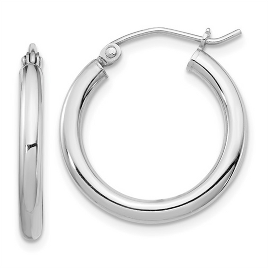Sterling Silver Hoop Earrings