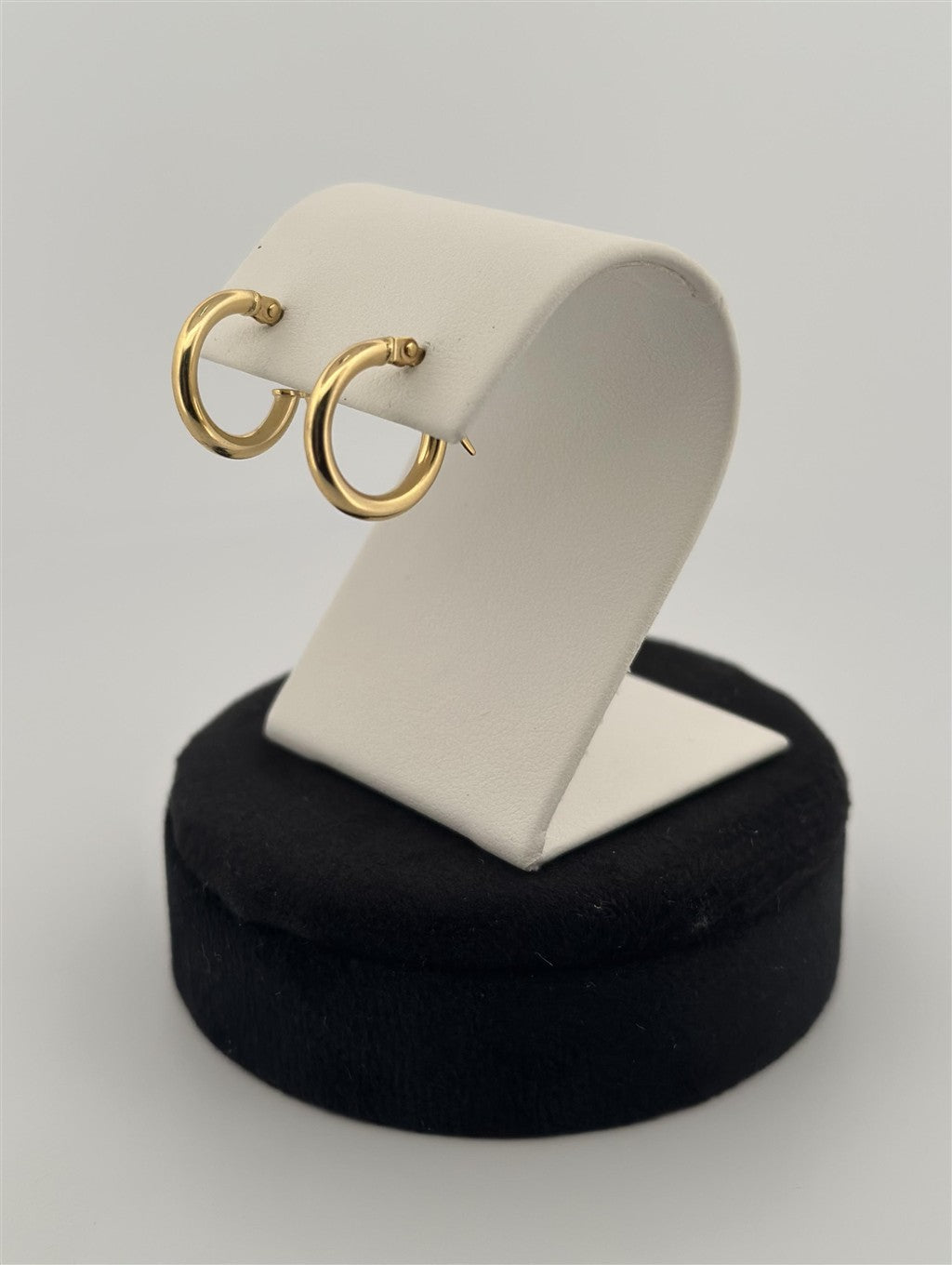 Yellow Gold Hoop Earrings