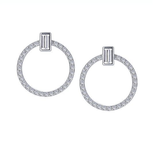 Lafonn Open Circle Earrings