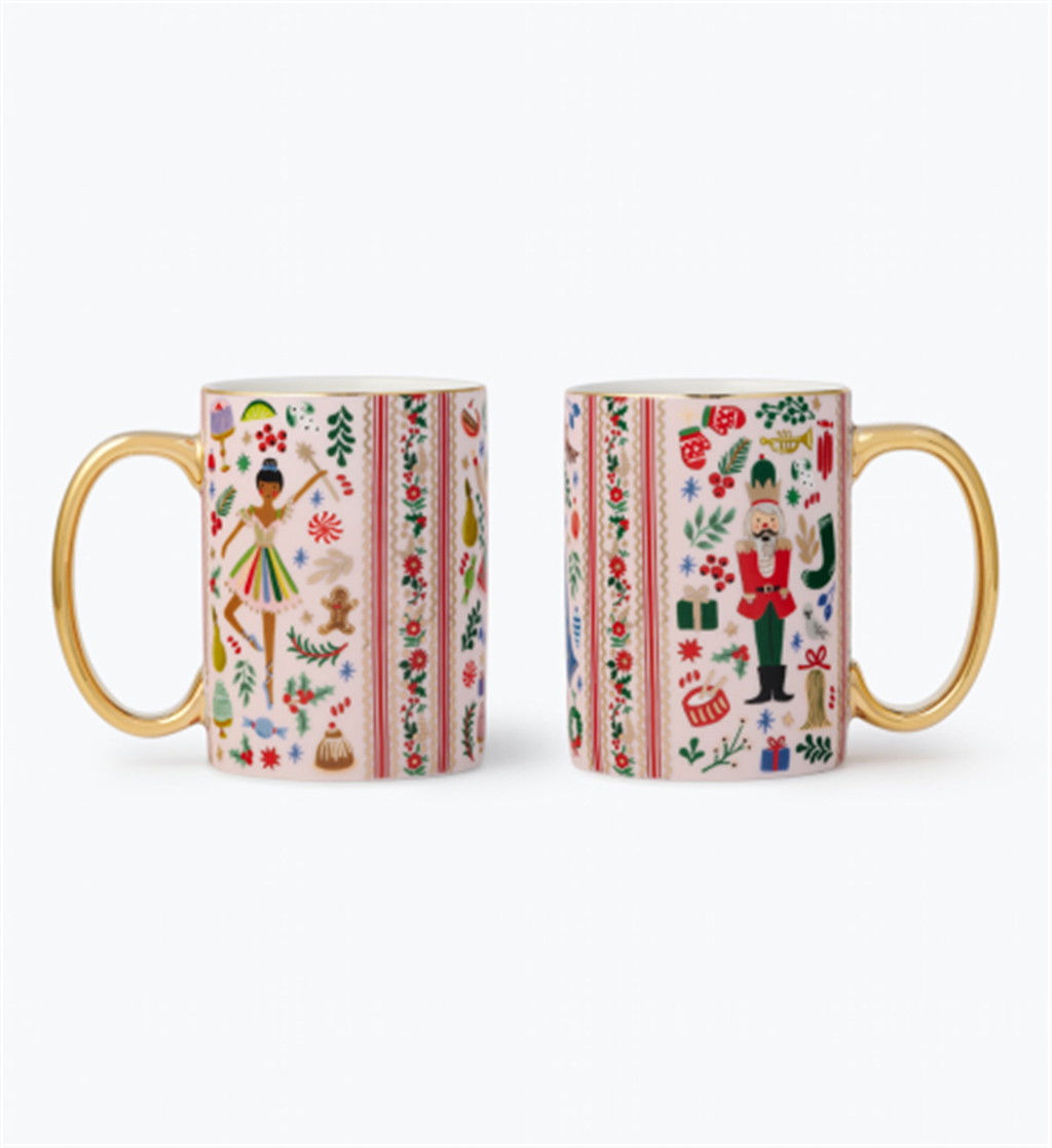 Nutcracker Mug Set
