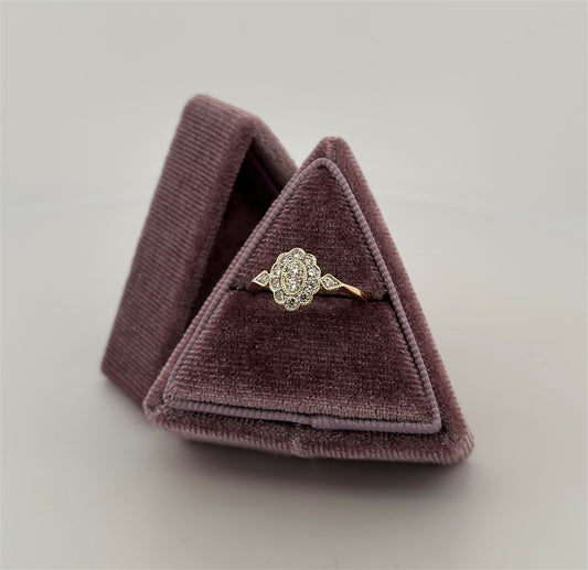 Yellow Gold Diamond Fashion Ring