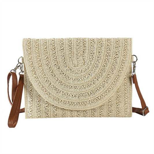 Straw Crossbody Purse