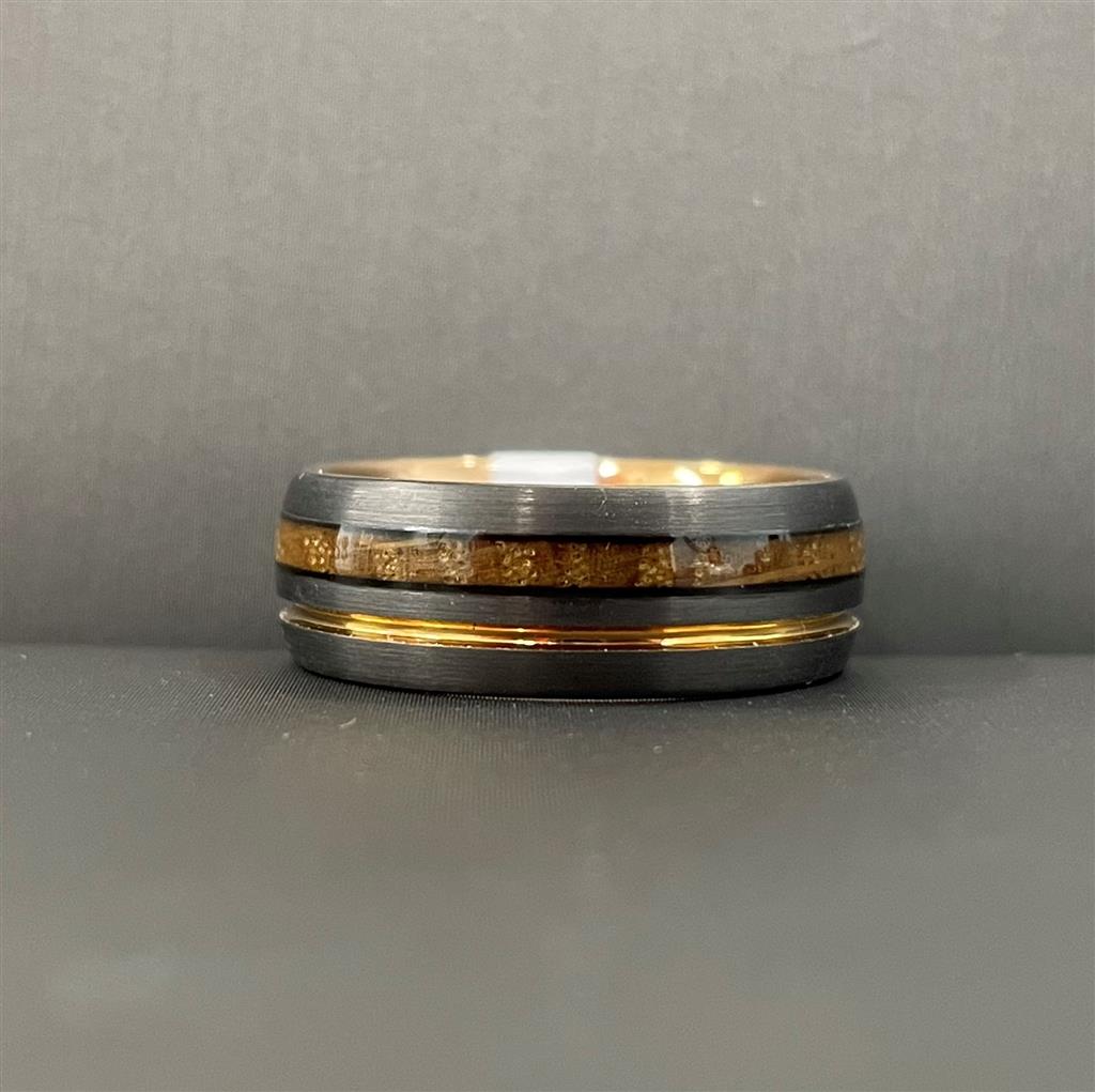 Whiskey Barrel Wedding Band