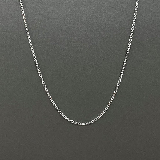 White Gold Tiffany Chain