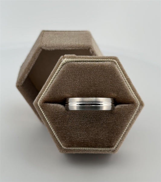 Cobalt Chrome Alternative Wedding Band