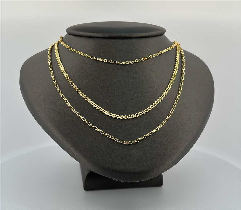 Gold Filled Layered Necklace