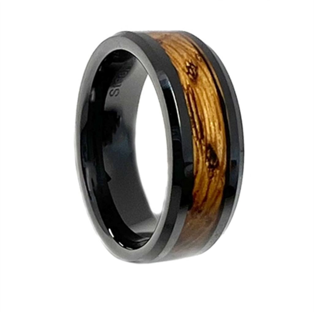 Whiskey Barrel Wedding Band