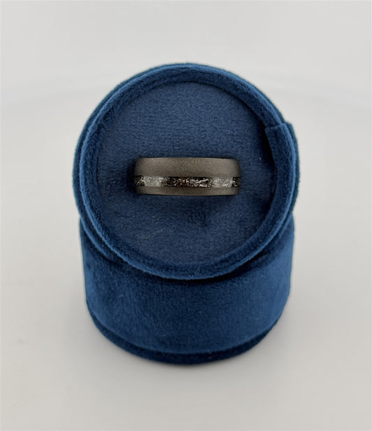 Meteorite Wedding Band