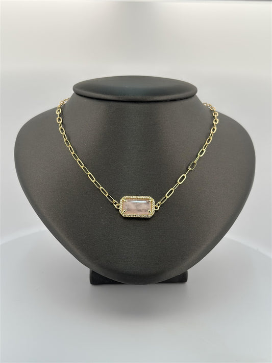 Trendy Pink Necklace